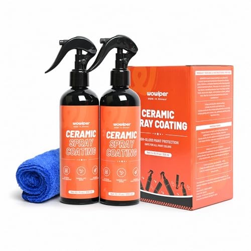 Ceramic Coating for Cars – Quick Effect Spray Coating, Extremely Hydrophobic