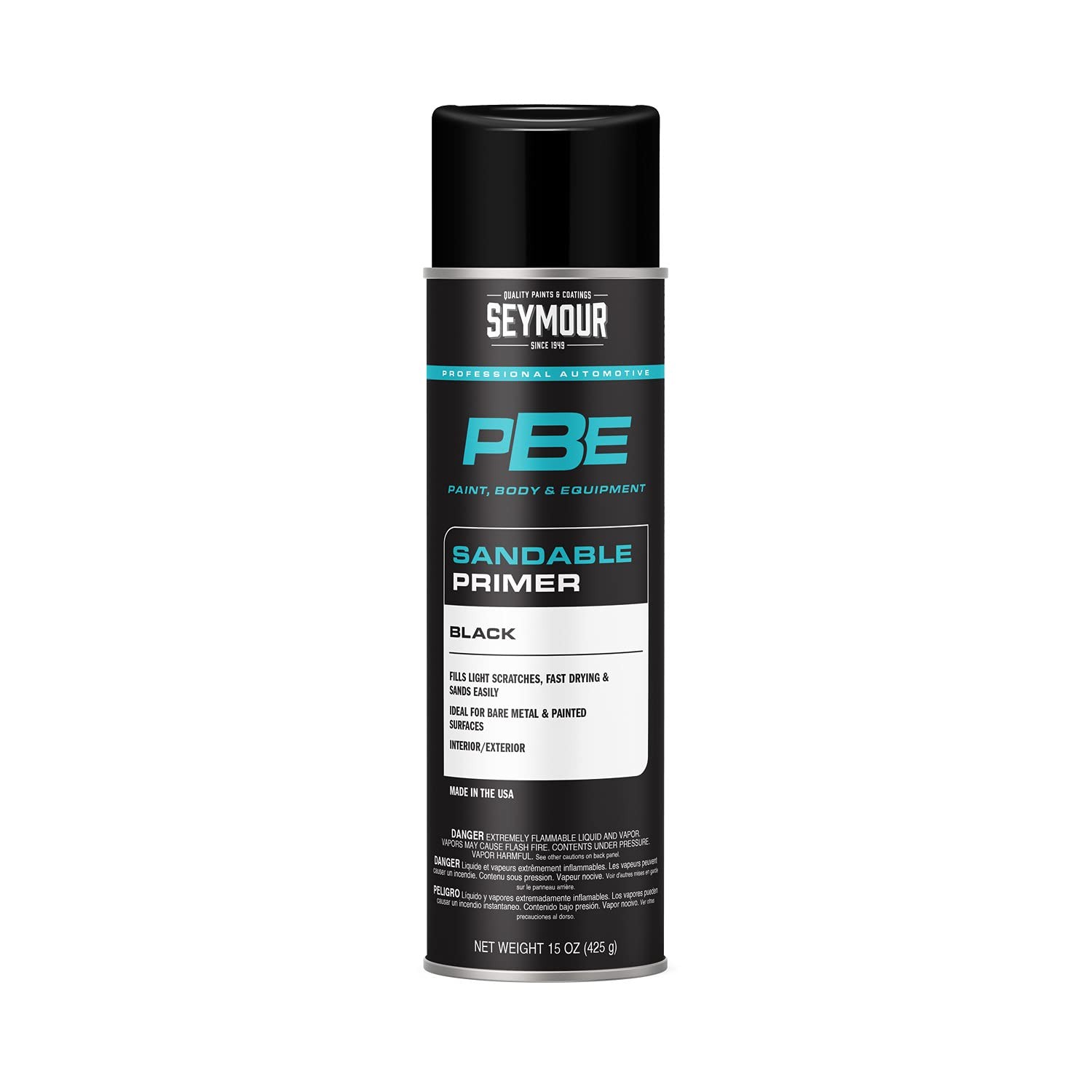 Seymour 20-1672 PBE Professional Primer, Sandable Black