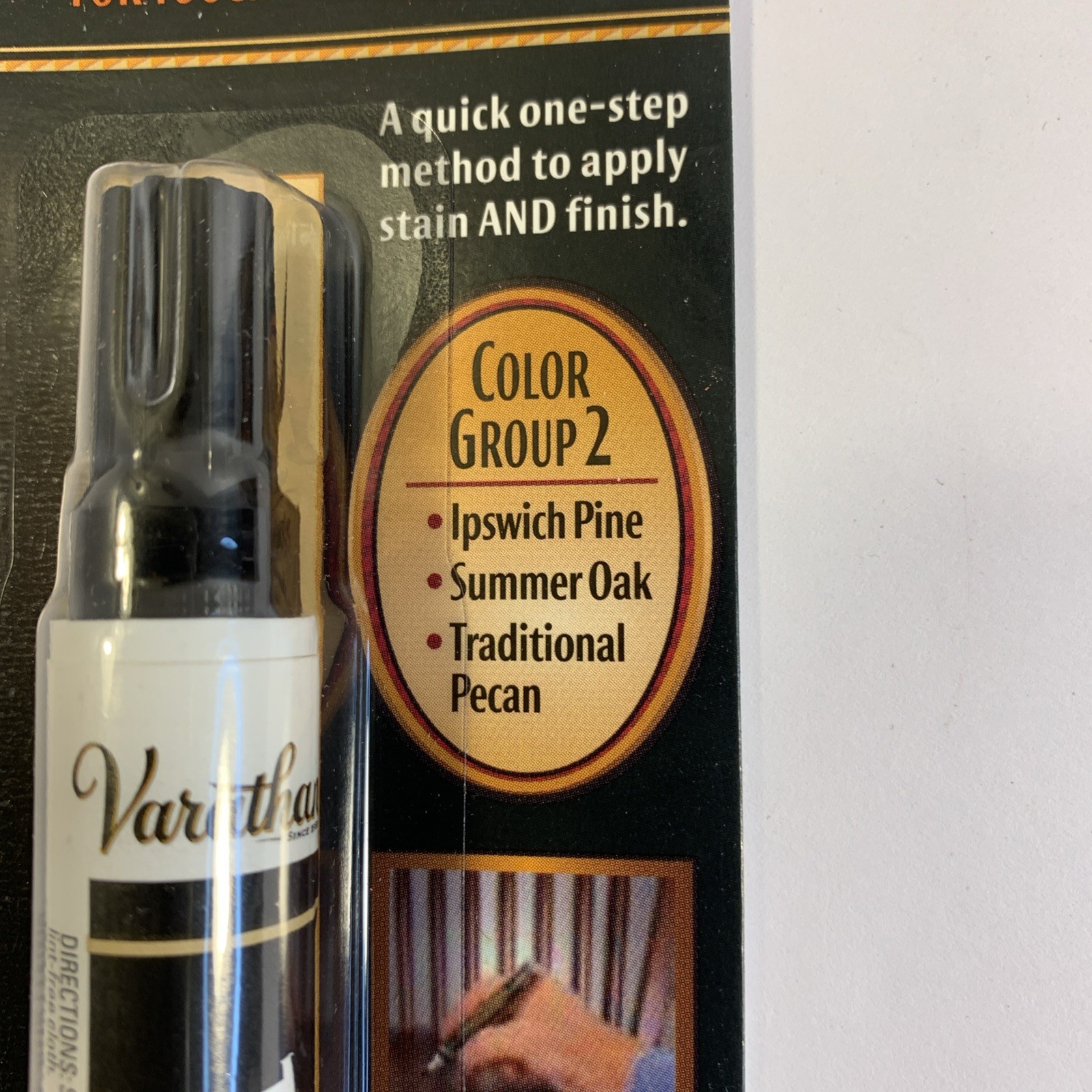 Varathane Touch-Up Marker 0.3 fl oz Color Group 2 Ipswich Pine Summer Oak Pecan