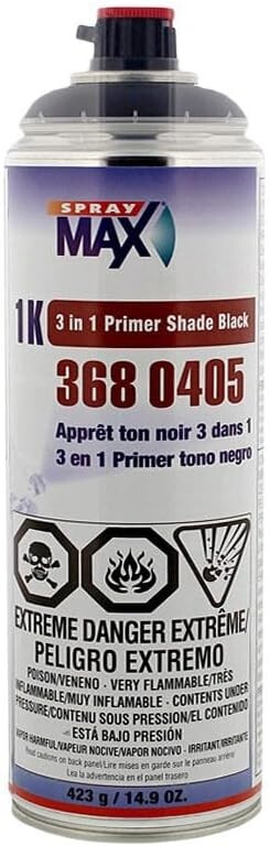SprayMax – 3 in 1 Primer Shade Black -3680405