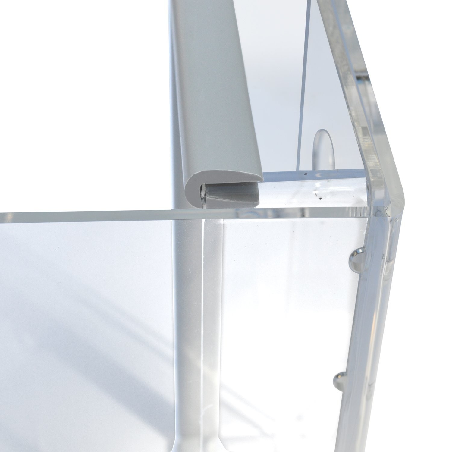 PetFusion Tranquility Window Bird Feeder in Premium Lucite Acrylic. (I) Remov…
