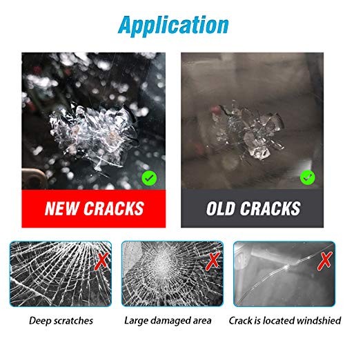 3 Pcs Windshield Crack Repair Kit, Automotive Glass Nano Repair Fluid