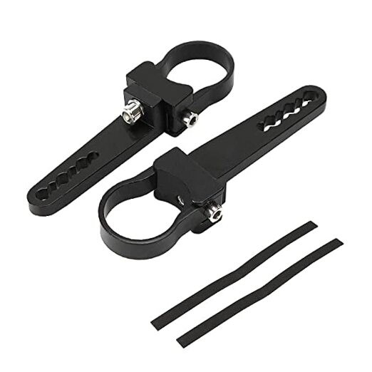 Bull Bar LED Light Mounts – Tube Clamps, 2pcs for Off Road Lights 1.75″