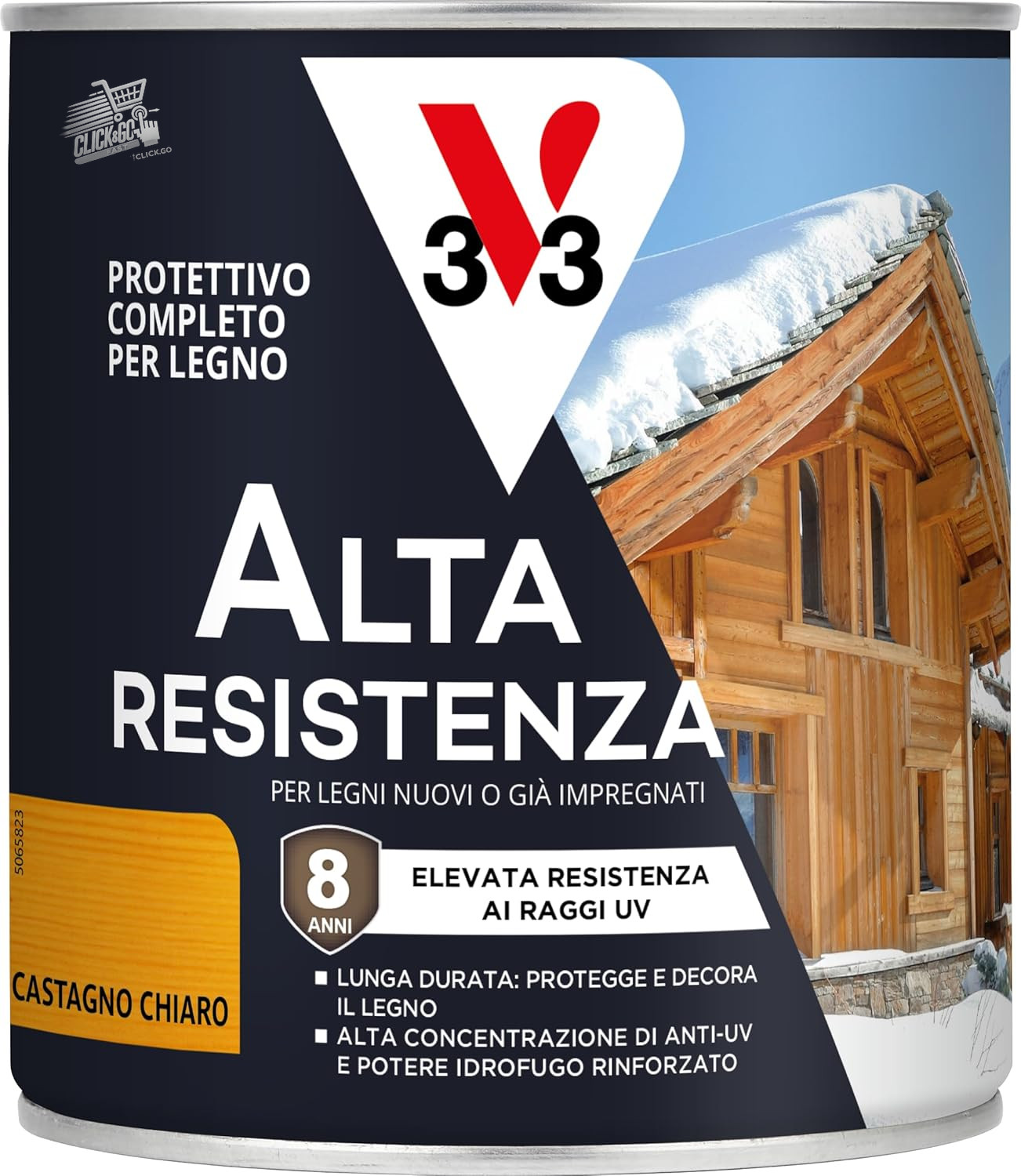 Full Protective for Solvent Wood High Strength Light Chestnut 0.75L