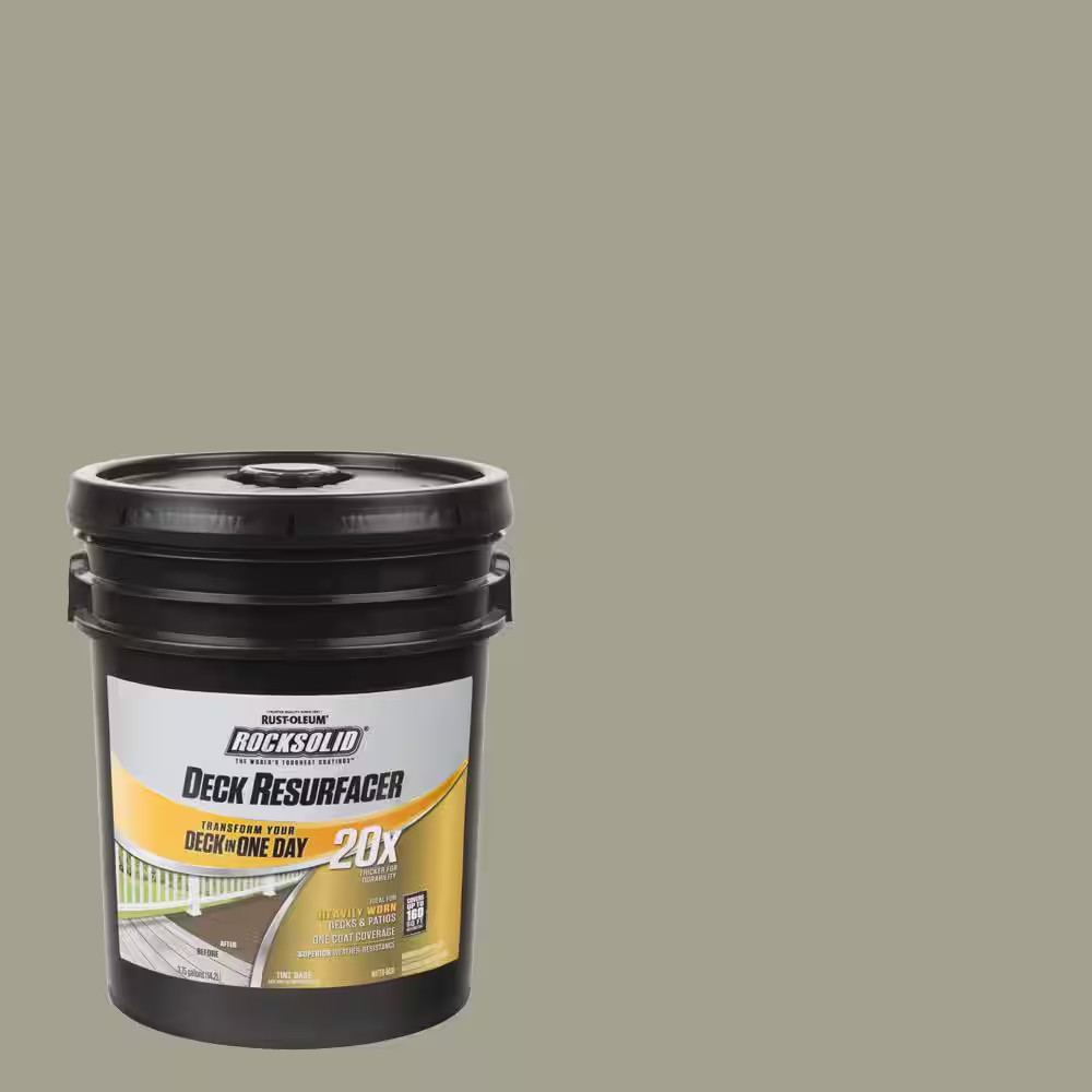 4 Gal. Putty Exterior 20X Deck Resurfacer