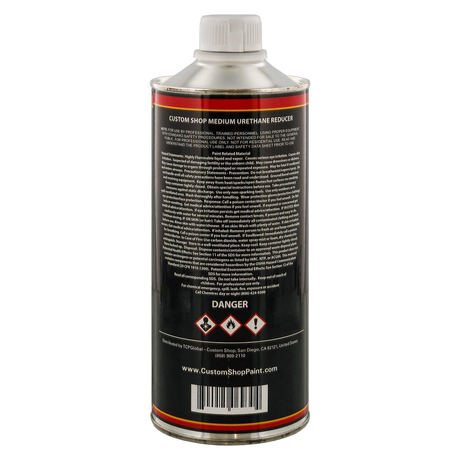 Restoration Shop UR70 Medium Urethane Reducer, Quart (32 Ounce), Mid Temperat…