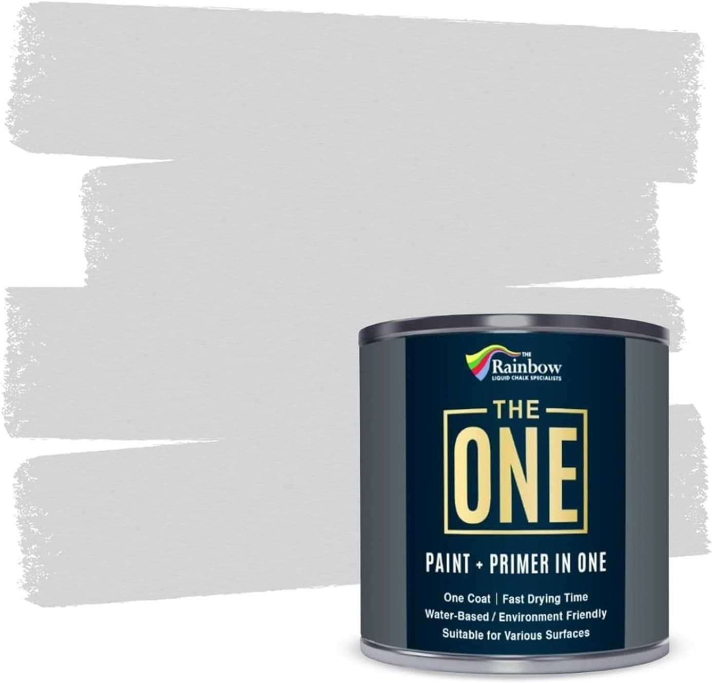 250ml Waterproof Light Grey Gloss Paint – Perfect for Cabinets & Furniture