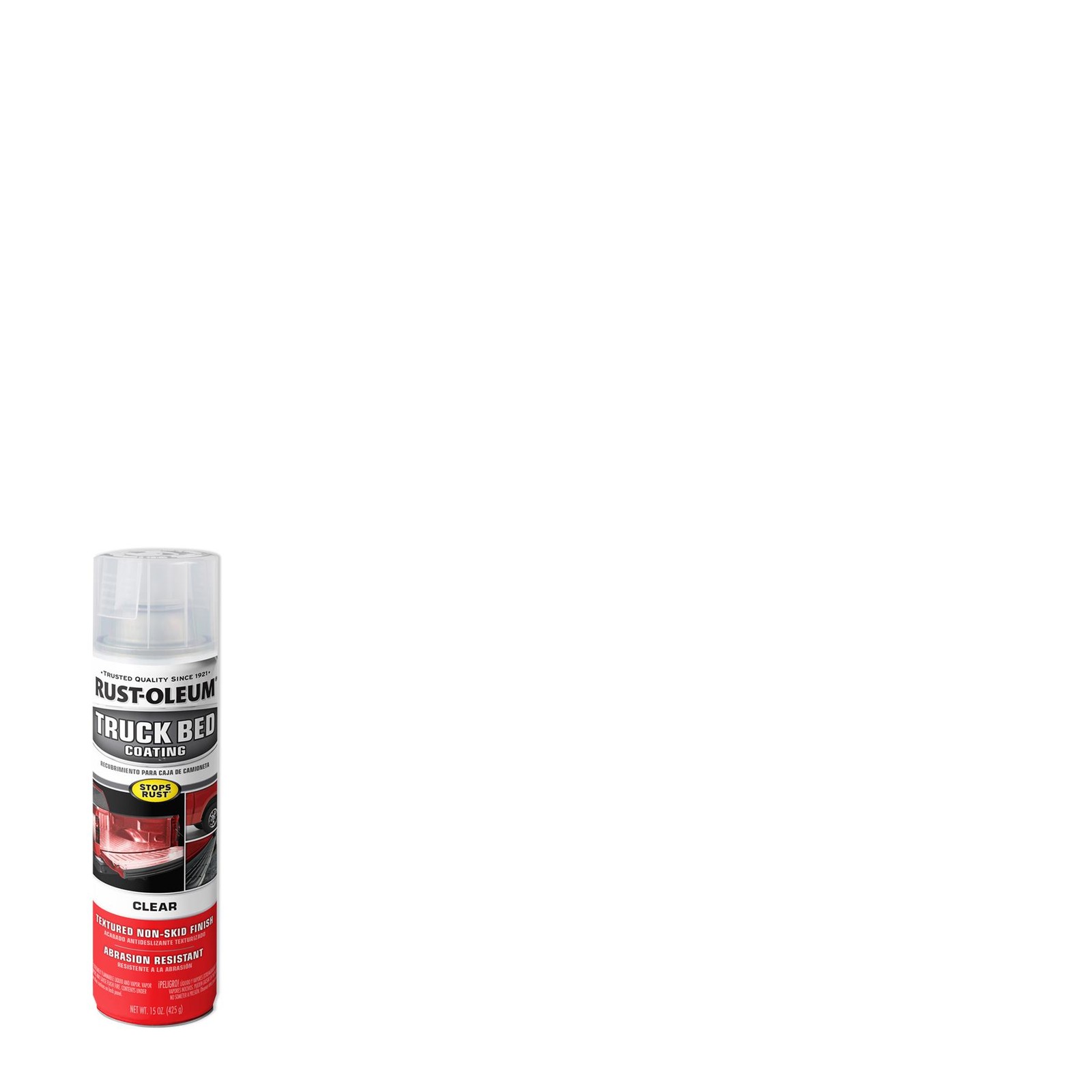 Rust-Oleum Automotive Truck Bed Coating, Clear, 15 Oz Spray – 352594