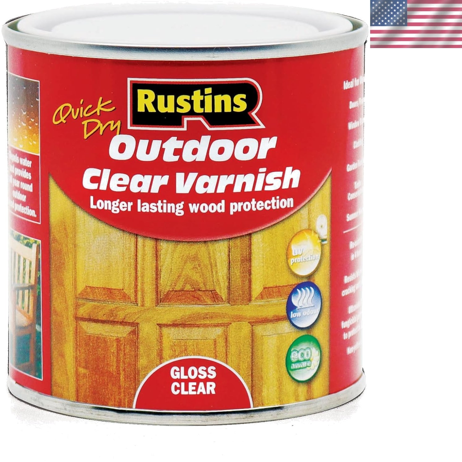 EAVG250 250ml Outdoor Varnish Gloss – Clear