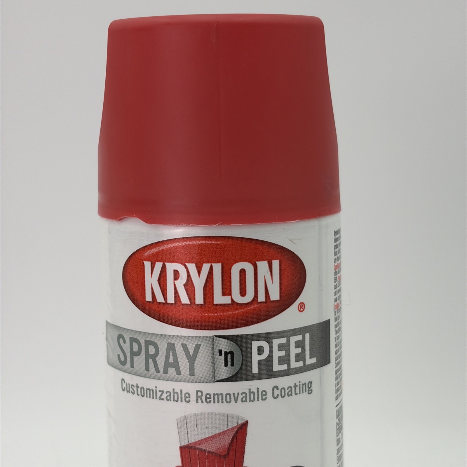 Krylon Spray N Peel Removable Coating Chili Pepper Red Matte Spray Paint 11 Oz