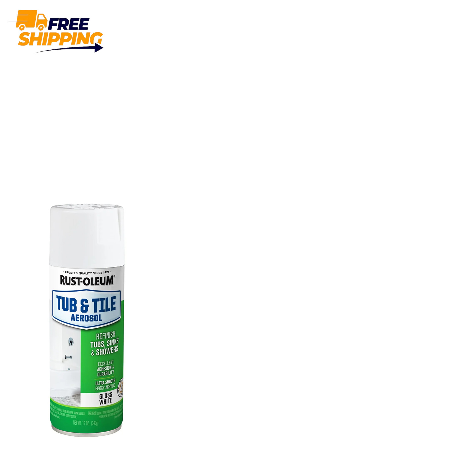 Rustoleum Tub and Tile White Aerosol
