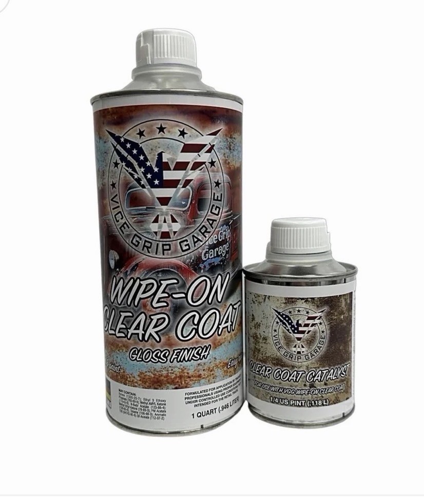ViseGrip Garage Gloss Wipe on clear coat – Patina Preserver