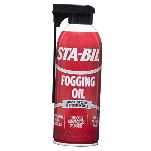(22001-6PK) Fogging Oil – Stops Corrosion (Pack of 6) 12 av. oz. (Pack of 6)