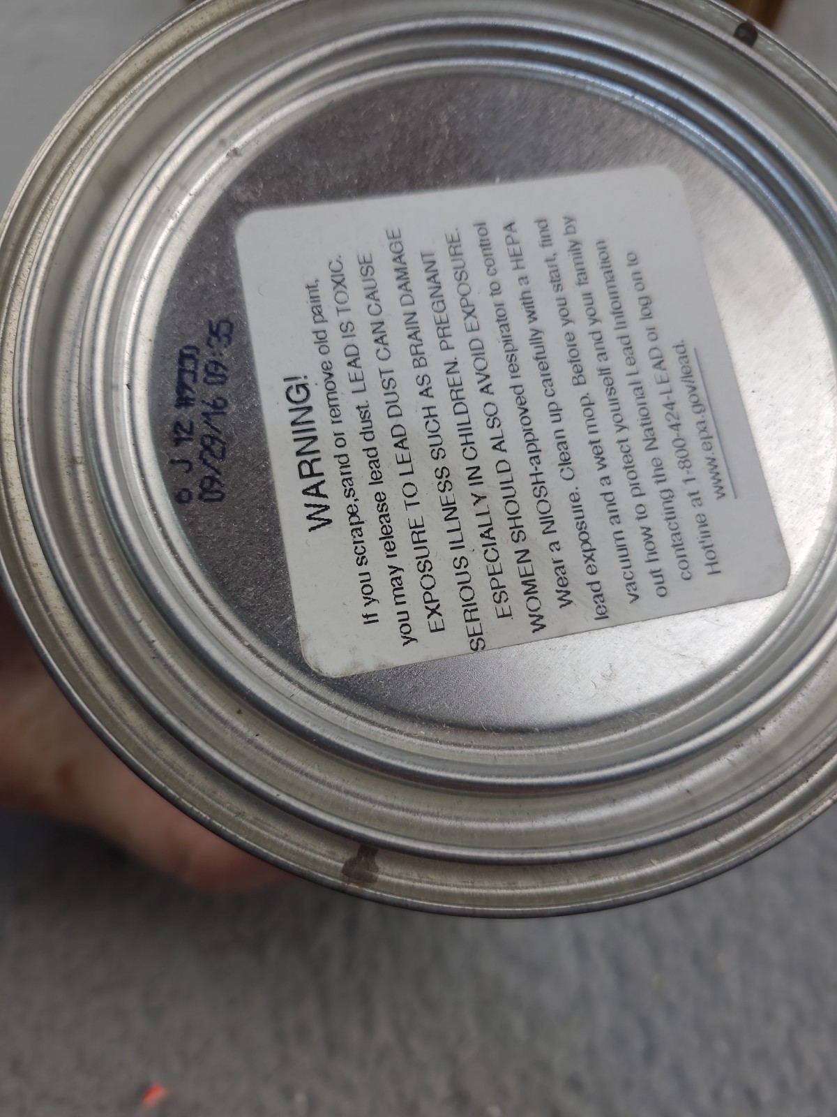 1x Hammerite Rust Cap Paint Primer BROWN Hammered Finish, 1 Quart