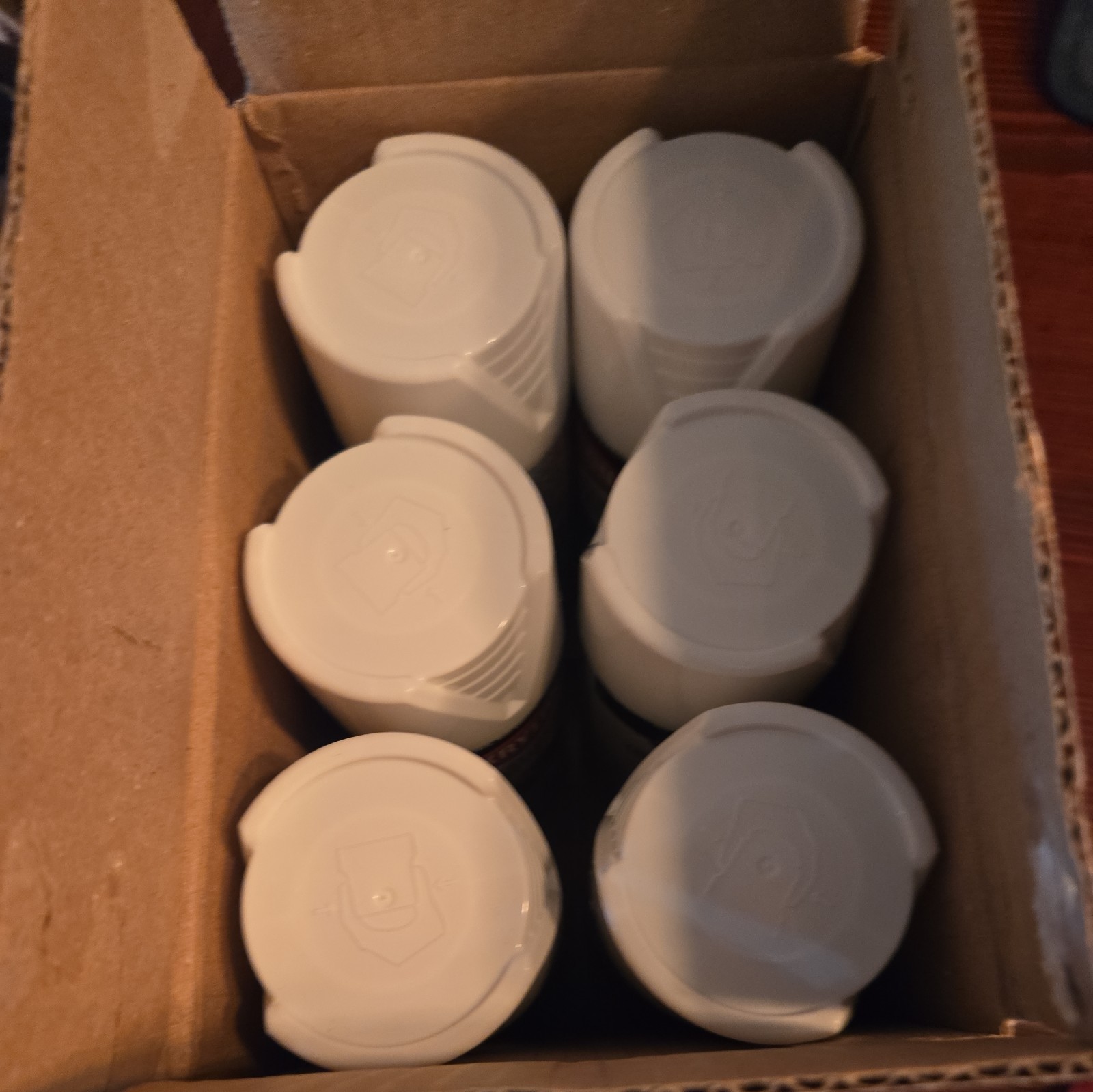 Lot Of 6 Krylon COLORmaxx Spray Paint & Primer Indoor Outdoor Gloss White 🔥 🧊