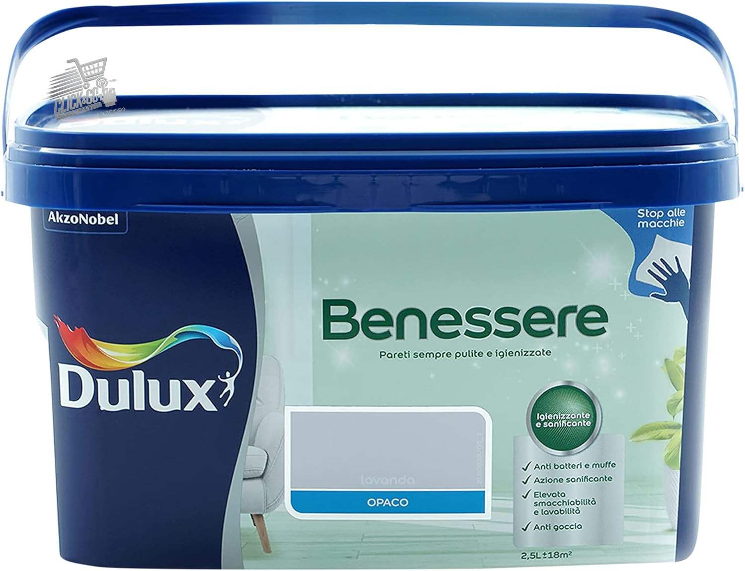 Dulux Hydropaint Antibacterial Washable Anti-Mold Interior Wall Paint