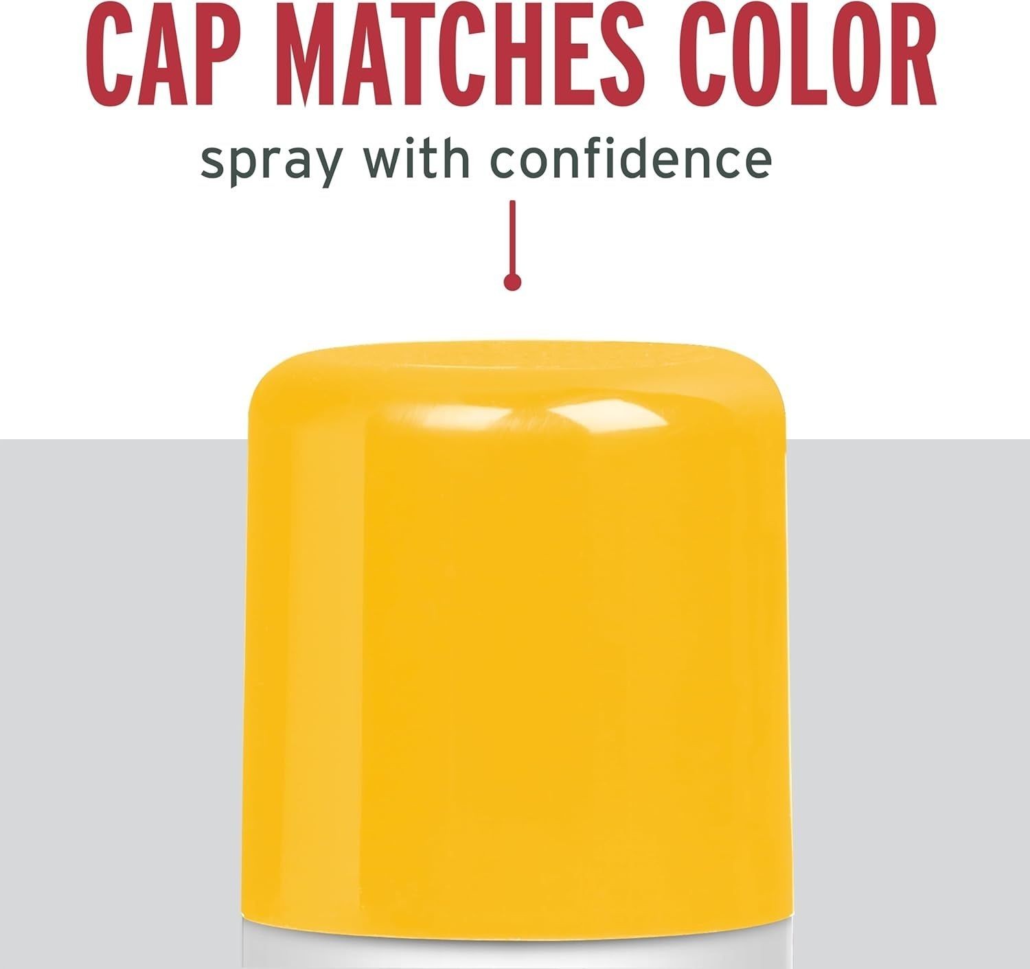 393376-6PK Stops Rust Turbo Spray Paint, 24 oz, Gloss Sunburst Yellow, 6 Pack