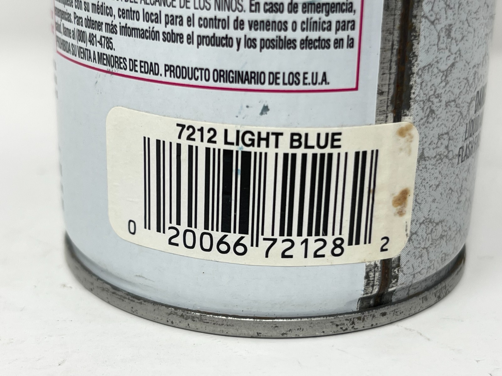 NOS 2005 Rustoeum Hammered Light Blue 7212 Spray Paint ~DISCONTINUED~ NEW