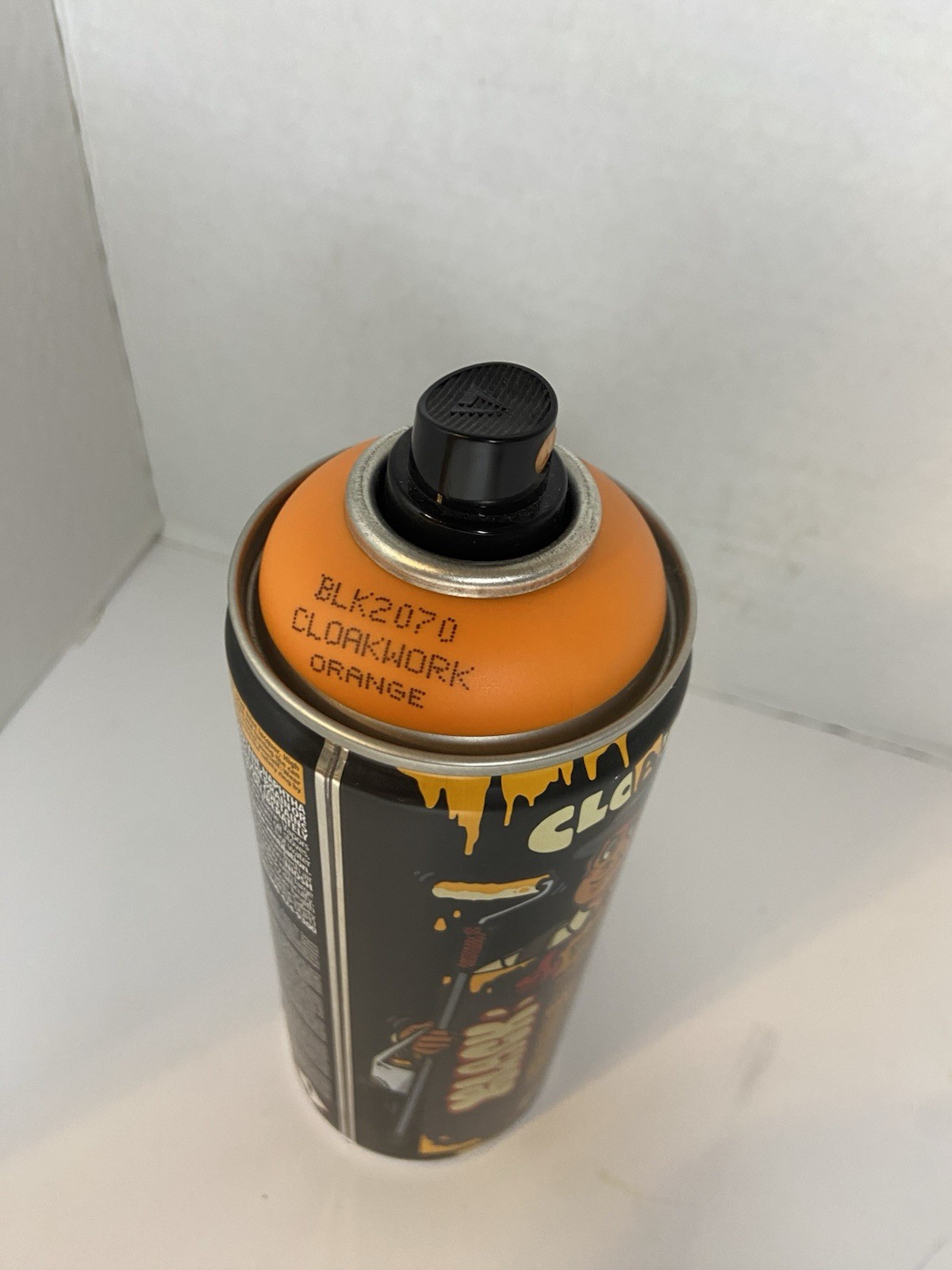 BLK2070 Cloakwork Orange Spray Paint Can Montana Colors Limited NC Formula