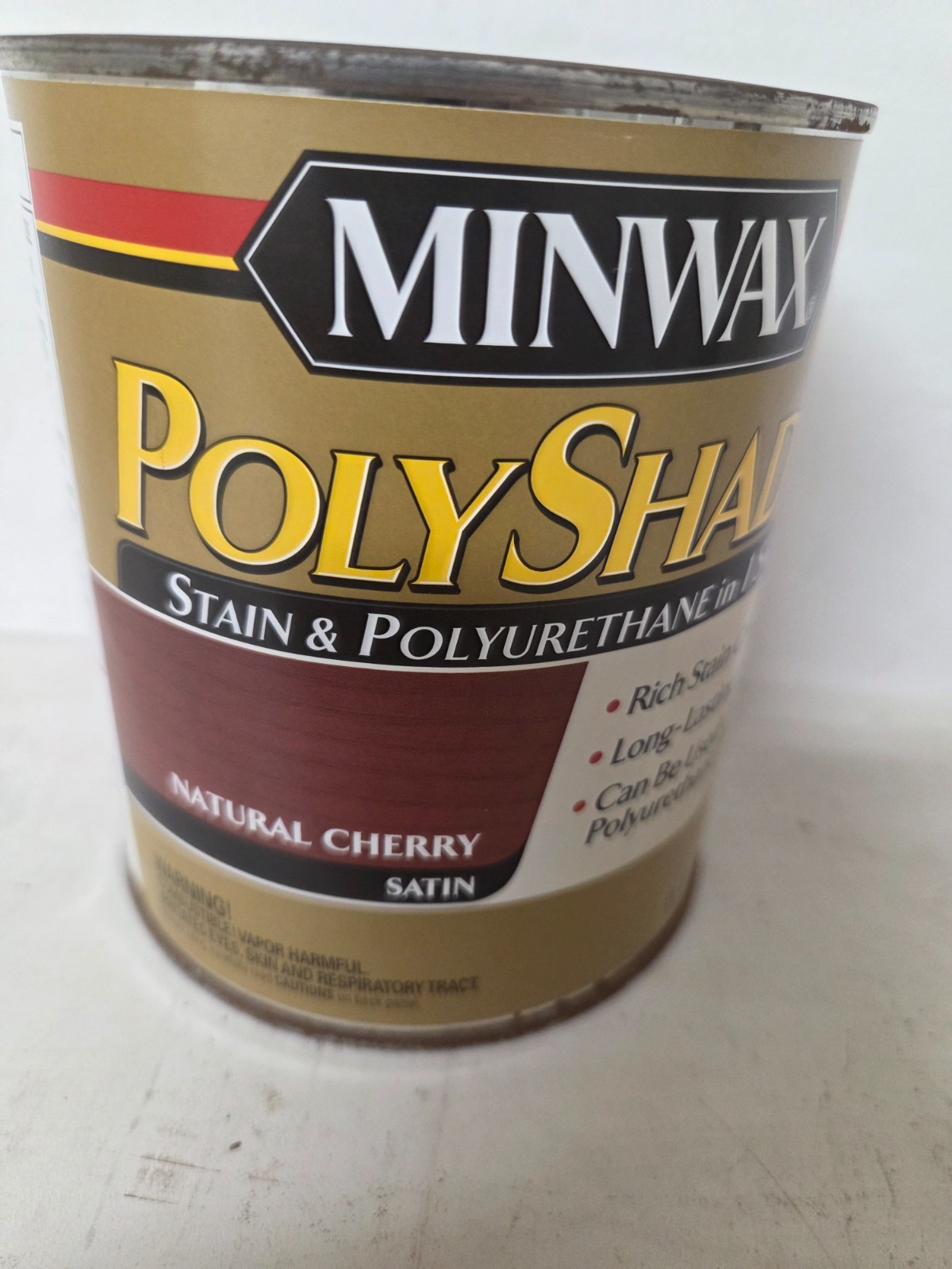 Minwax PolyShades Natural Cherry Wood Satin 1/2 Pint – READ
