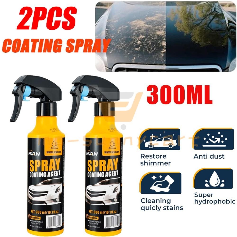 2Pack 300ml Car Coating Spray Car Paint Spray Coating Agent Antifouling