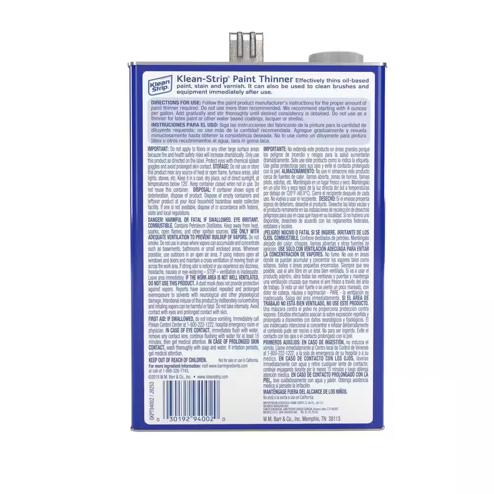 1 Gal. Paint Thinner (4-Pack)