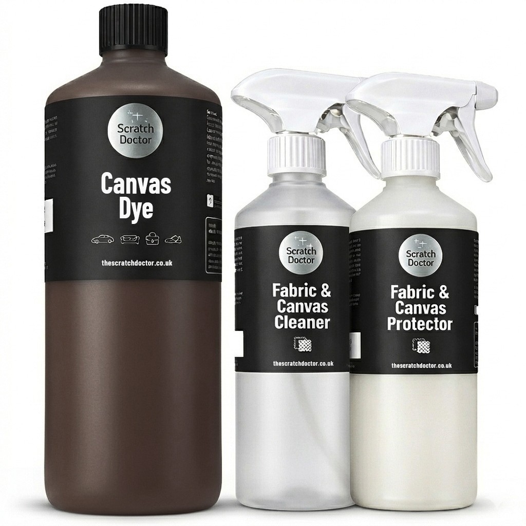 Canvas Dye Kit for Convertible Car Roof, Soft Tops, Outdoor Furniture