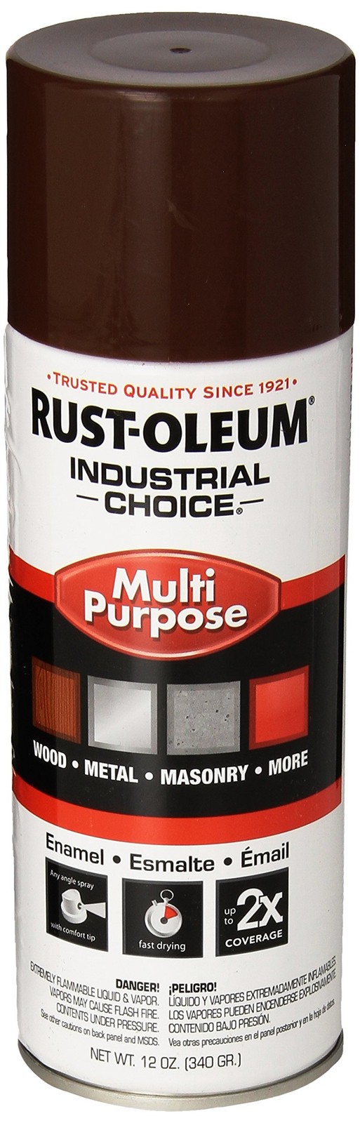 Rust-Oleum 1674830-6PK Industrial Choice 1600 System Multi-Purpose Spray Pain…