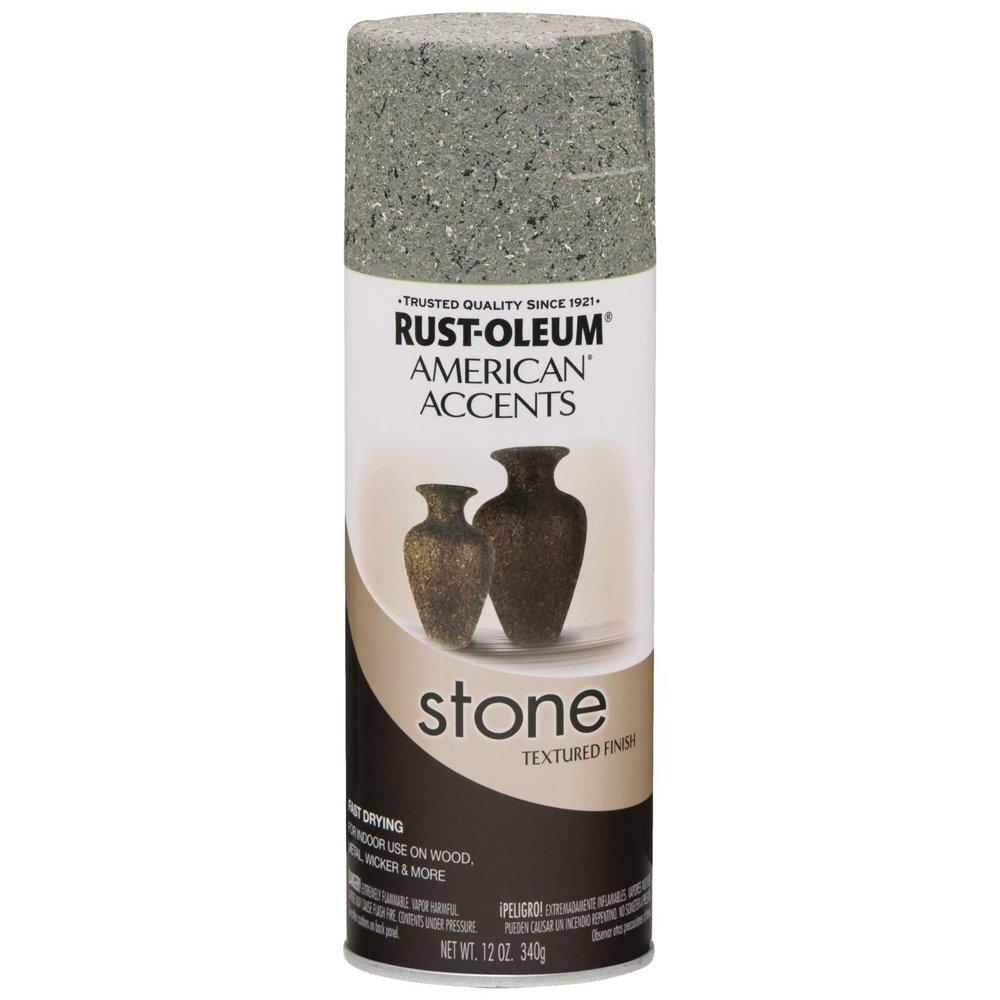 Gray Textured Spray Paint Natural Stone Look Most Surfaces 12 Oz