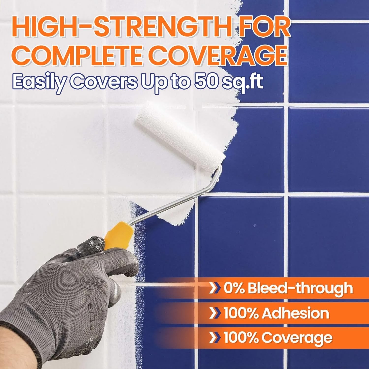 Quick-Dry Bathtub Paint – No Odor, High Gloss#