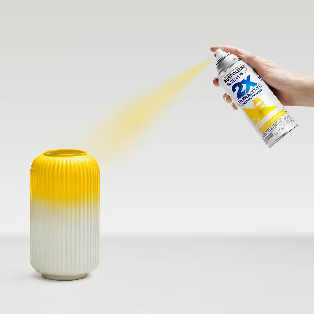 12 Oz. Gloss Sun Yellow General Purpose Spray Paint (6-Pack)