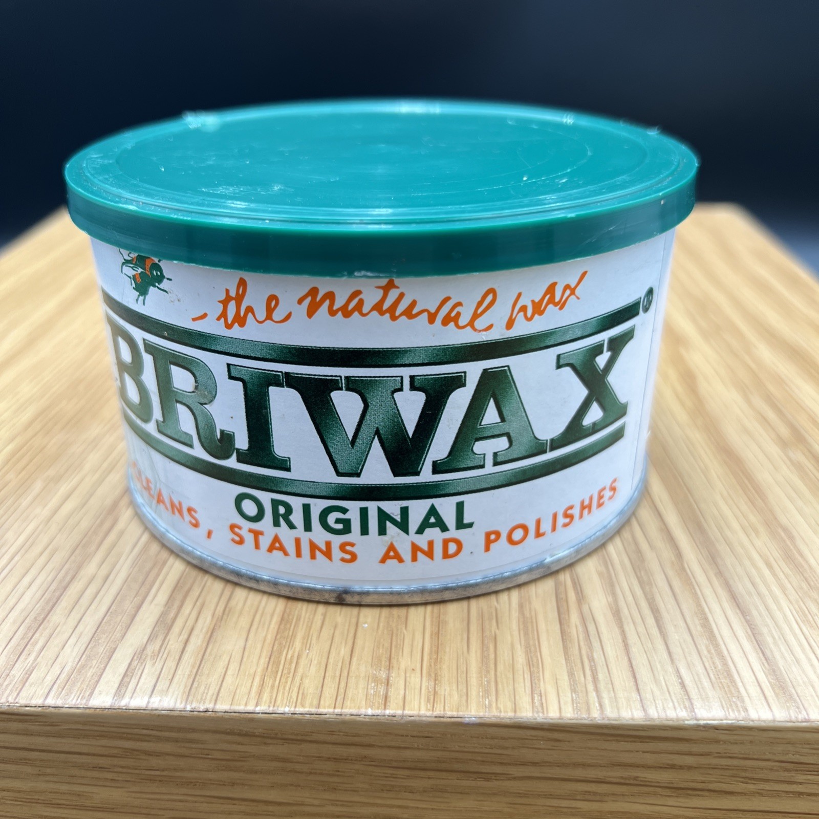 Briwax Original Wood Wax Polish 16 Oz Can ￼Clear- Partially Used -About Full