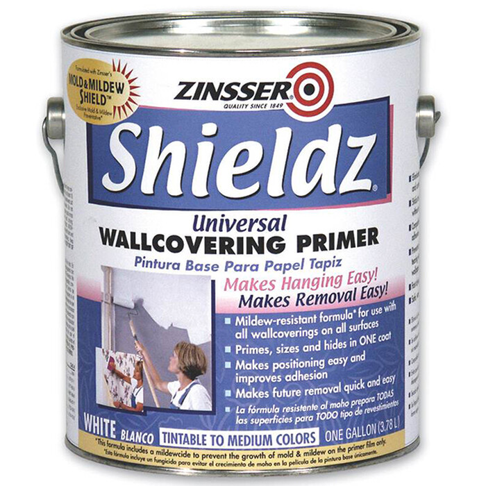 1 gal Zinsser 02501 White Zinsser, Shieldz Universal Wallcovering Primer Sealer