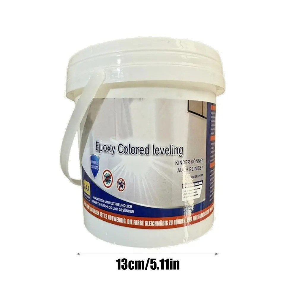 Marble Effect Epoxy Floor Coating High-Gloss Floor Paint Waterproof & Anti-slip