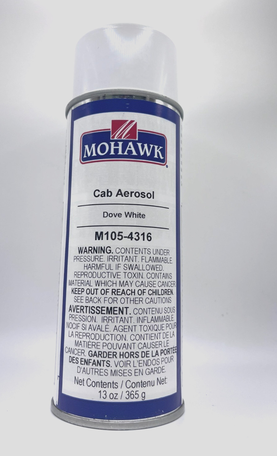 Mohawk Cab Aerosol Dove White Spray Paint M105-4316 13oz Set of 2