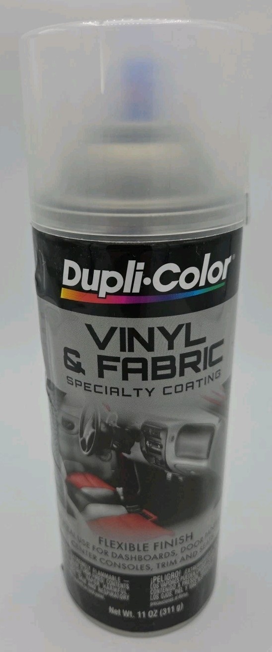 Dupli-Color HVP115 Gloss Clear Vinyl/Fabric 11oz Spray Paint NEW