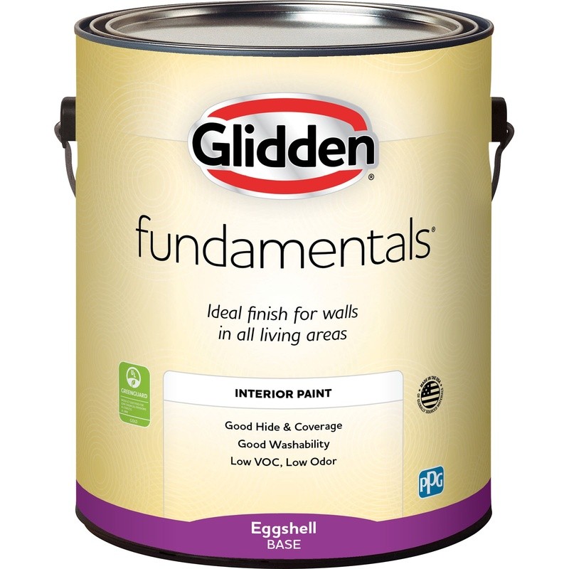Low VOC Interior Paint Washable Eggshell Finish Multi-Surface 400 sq ft Coverage
