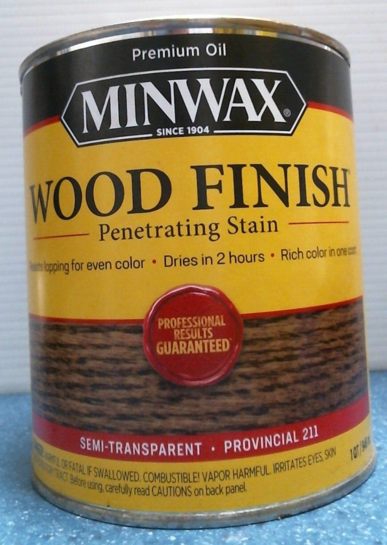 Minwax Wood Finish Stain Semi-Transparent Provincial 211, 1 qt. (70002)FS