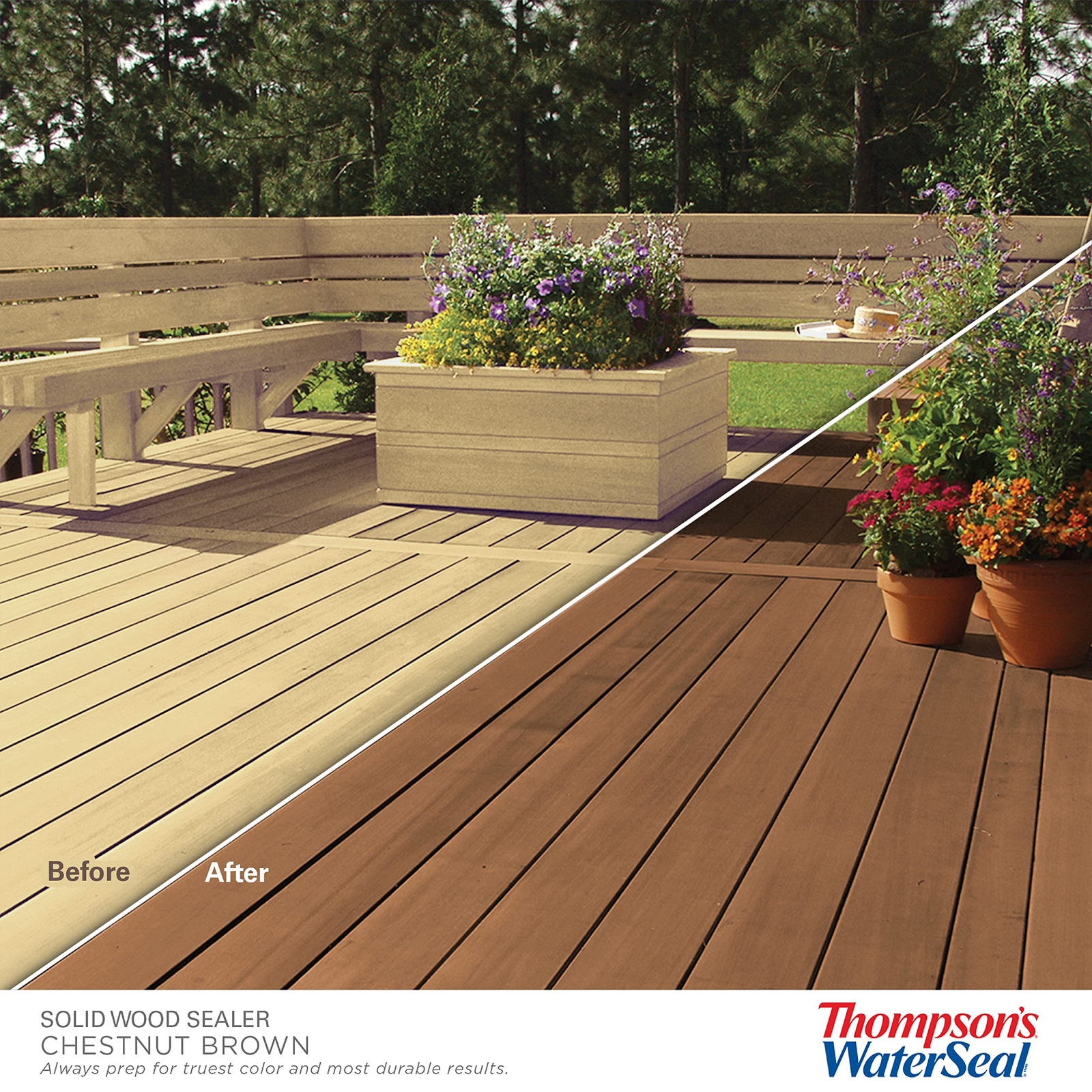 Thompson’s WaterSeal Clear Multi Purpose Waterproof Stain 1 Quart Outdoor Use