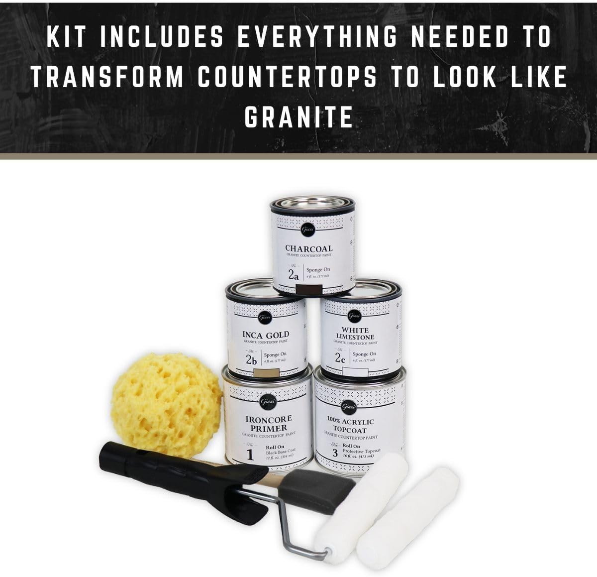 Granite Countertop Paint Kit – Slate Finish