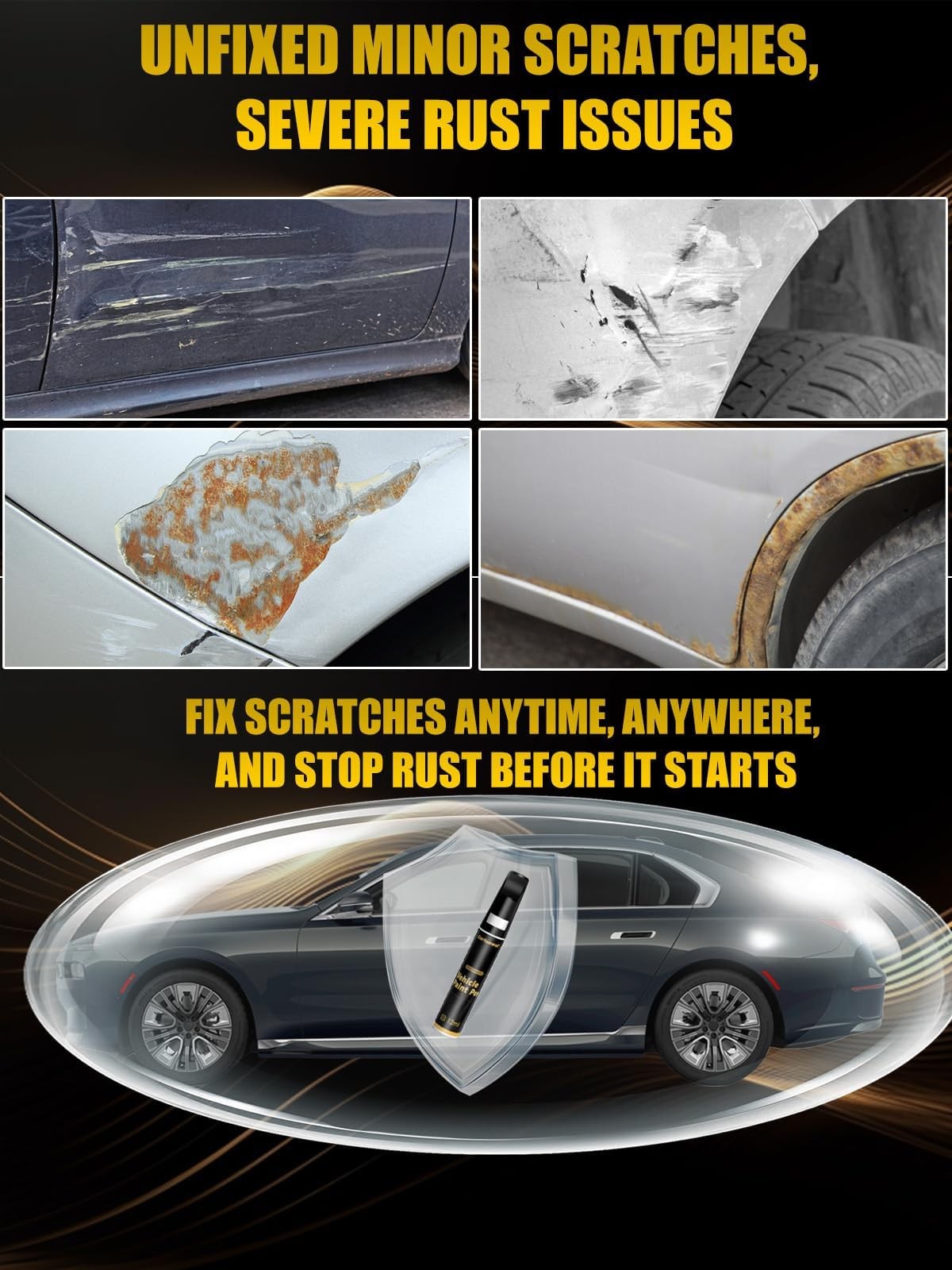 Carhuewell Galactic Gray Metallic Touch Up Paint Cadillac