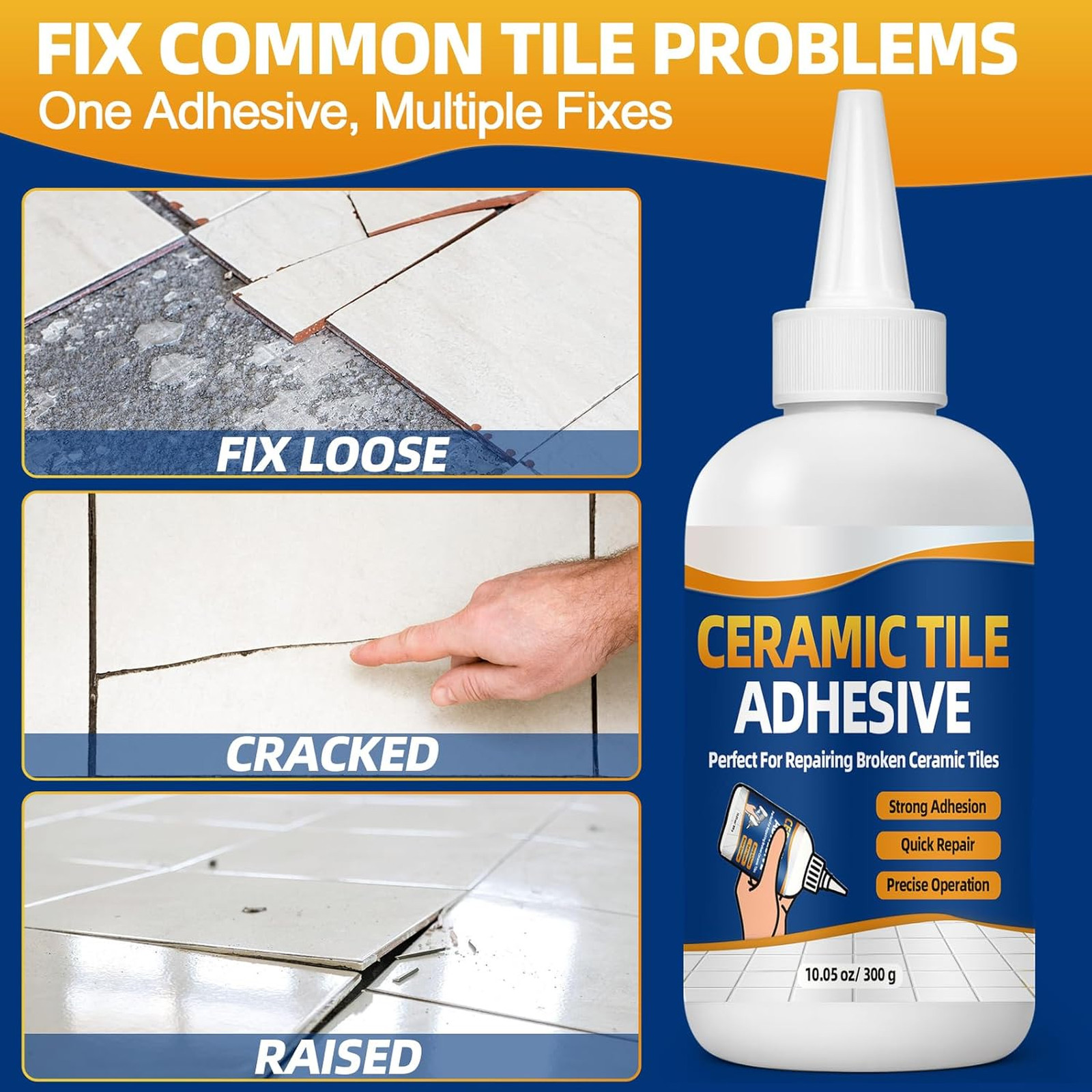 Heavy Duty Construction Adhesive Waterproof Tile Glue Cement Bond for Tile