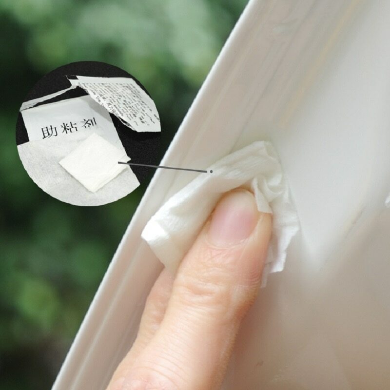 Double-sided Adhesive Adhesion Promoter Primer Wipes for Automotive Car Handle