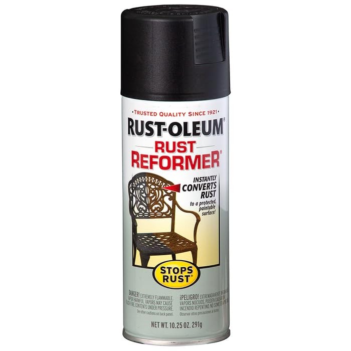 Rust-Oleum 215215-6PK Stops Rust Reformer 10.25 Fl Oz (Pack of 6), Black