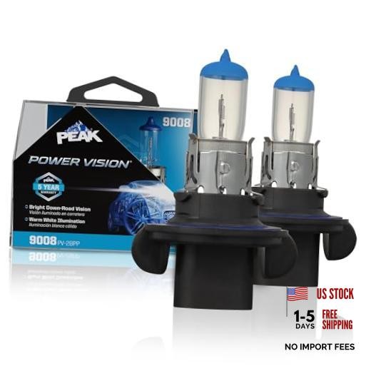 Power Vision Automotive Headlights 9008/H13 65/55W – 2 Pack