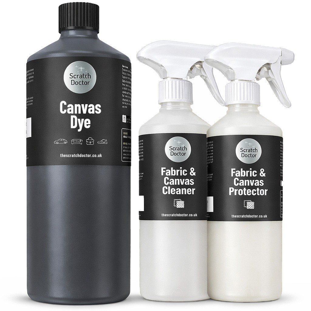 Canvas Dye Kit for Convertible Car Roof, Soft Tops, Outdoor Furniture