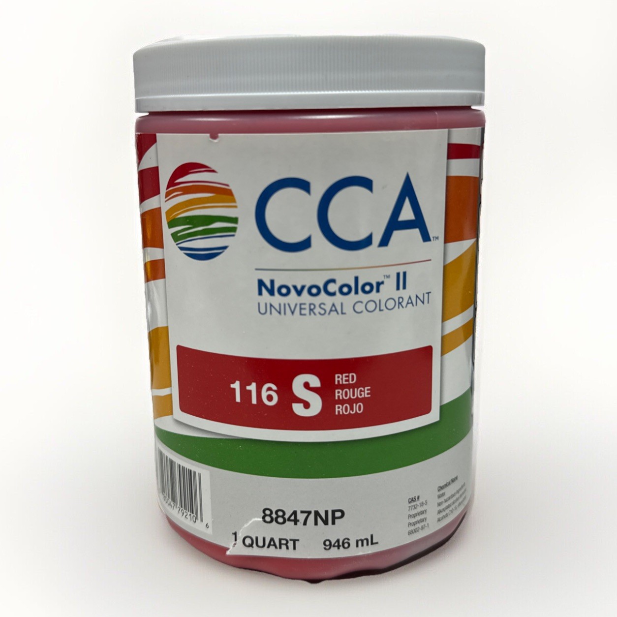 Valspar CCA NovoColor II Universal Colorant 116 S Red 8847NP 1 Qt