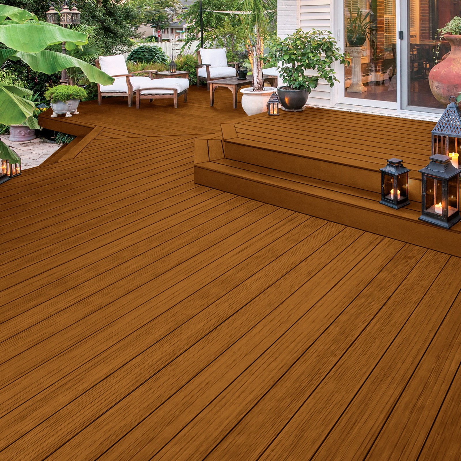 Wood Protector Cedar Semi-Transparent Exterior Wood Stain and Sealer, 1 Gallon