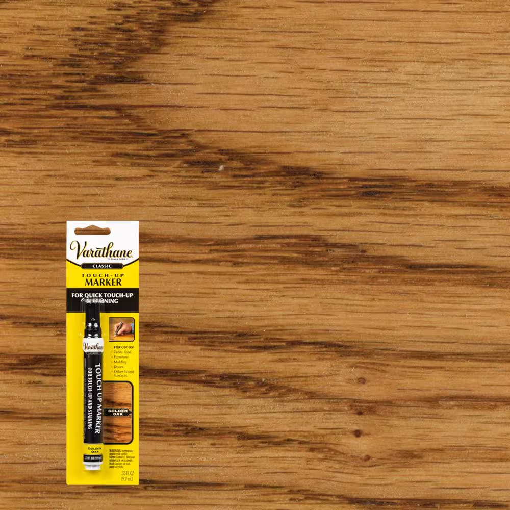 .33 Ounce Golden Oak Wood Stain Furniture & Floor Touch-Up Marker (8-Pack)