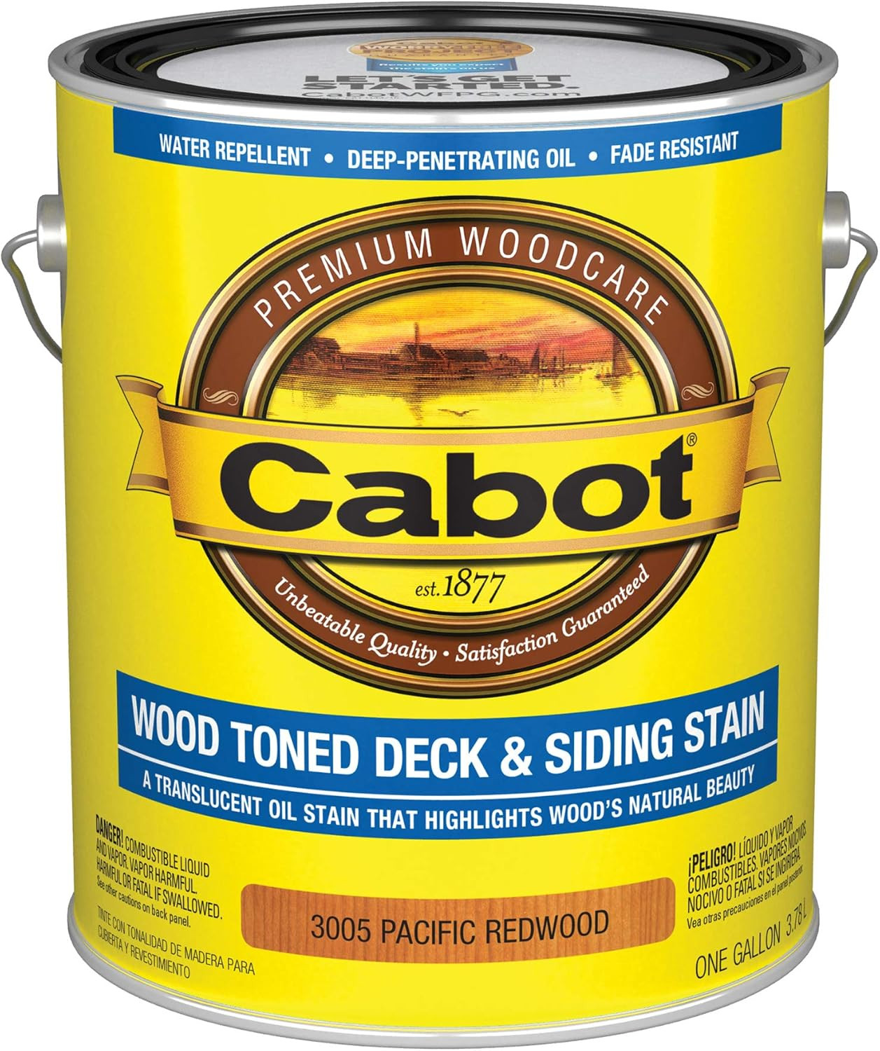 Wood Toned Deck & Siding Stain – Pacific Redwood, 140.0003005.007